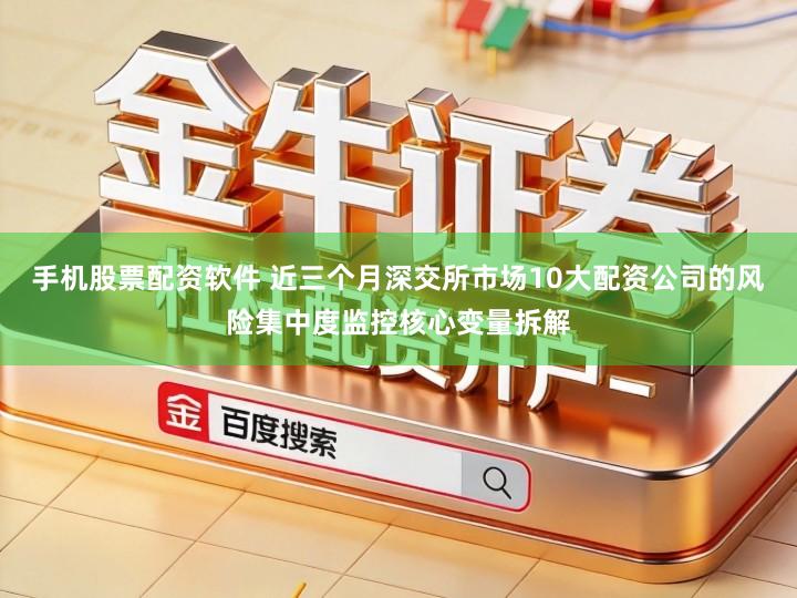 手机股票配资软件 近三个月深交所市场10大配资公司的风险集中度监控核心变量拆解