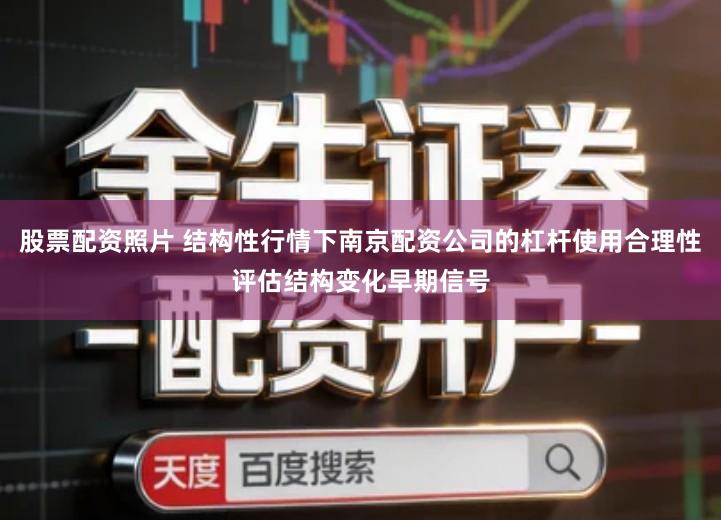 股票配资照片 结构性行情下南京配资公司的杠杆使用合理性评估结构变化早期信号